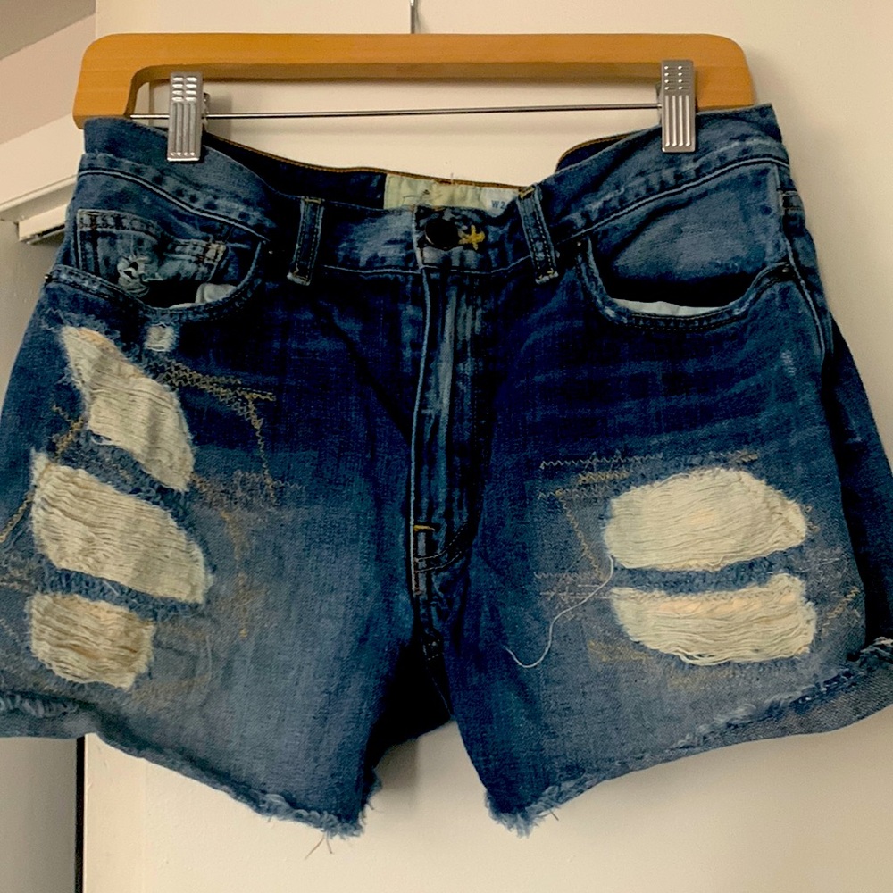 Free People Mexico Denim Shorts